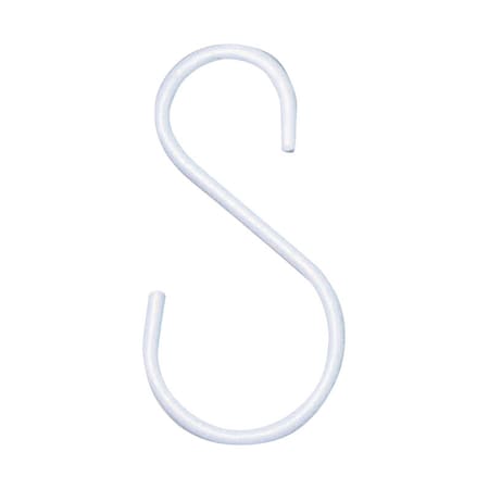 Panacea Panacea White Steel 3-1/2 in. H S-Hook Plant Hook 2 pk 86502